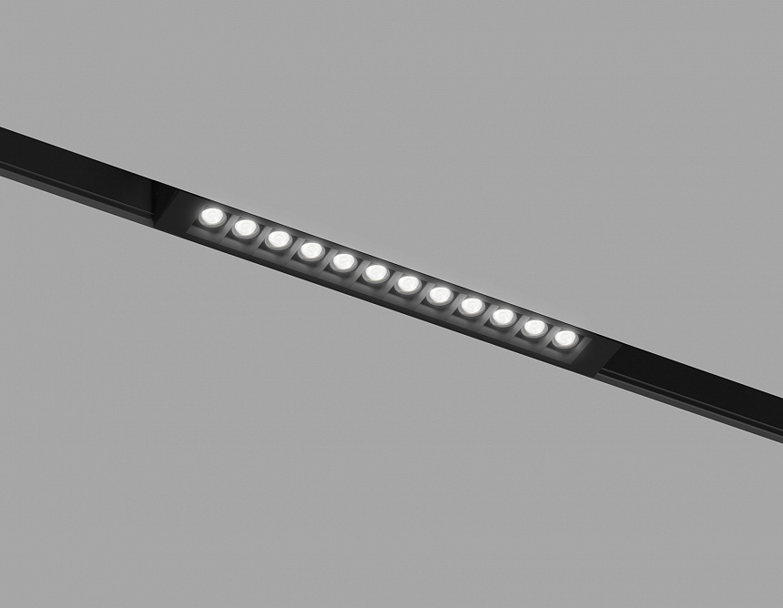 GL8075 BK черный IP20 9W 3000-6000K 220V 24° 220*25*41