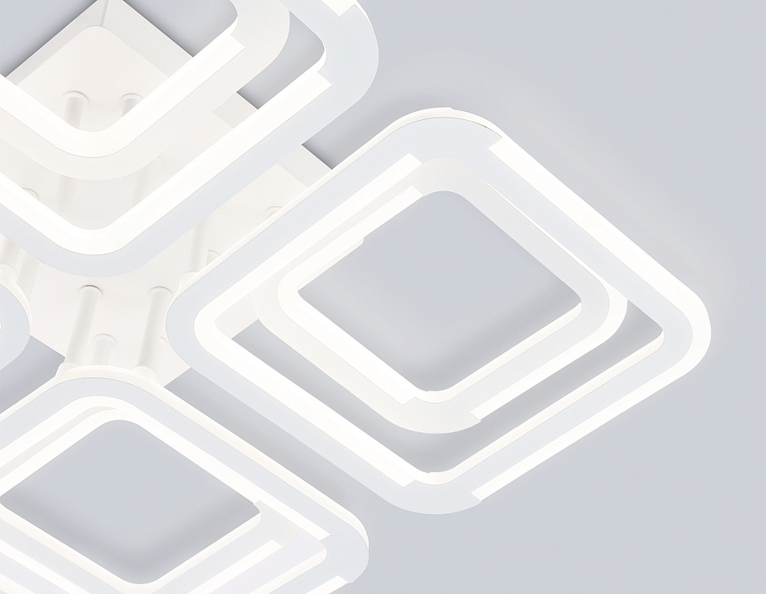 FA8948/4+4 WH белый 101W 3000-6000K 485*485*120 (ПДУ ИК)