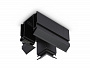GL1044 BK черный коннектор Т-образный для корпуса в натяжной потолок Magnetic 220V 140*100*61