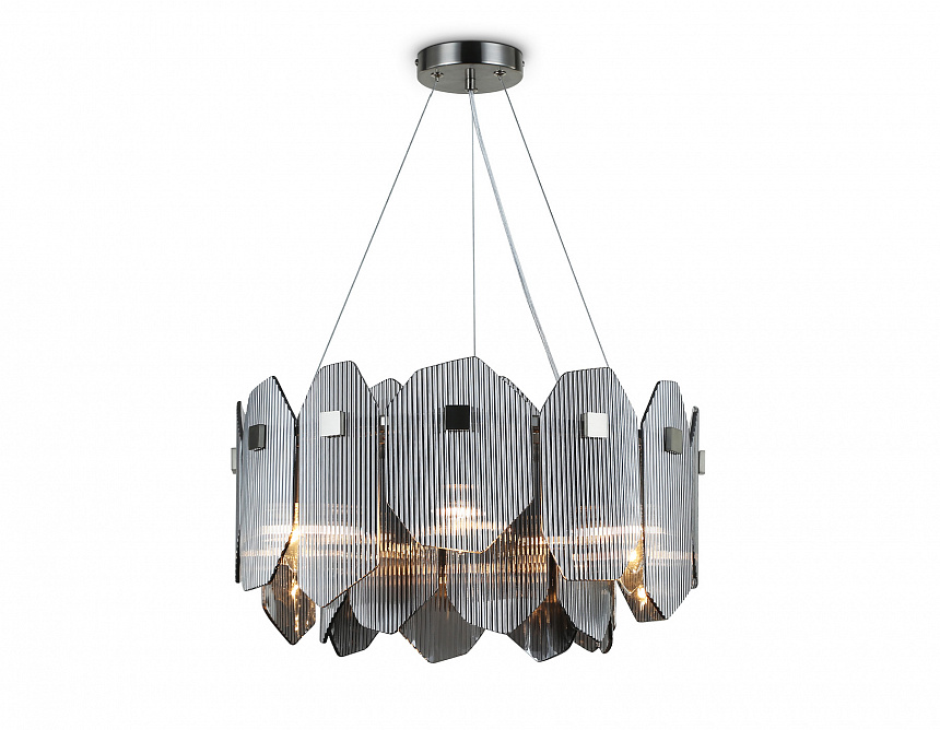 LH31201/6 SN/SM сатин никель/дымчатый E14*6 max 40W D510*270