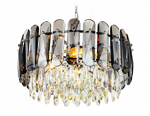 TR5069/6 CH/SM/CL хром/дымчатый/прозрачный E14/6 max 40W D500*950