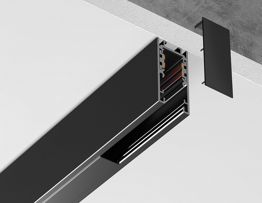 GL1919 BK черный IP20 48V 3000*21*43