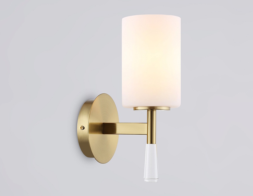 LH56265 BS/FR латунь/белый матовый E27 max 60W 160*120*280