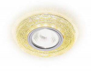 S290 GD хром/топаз/MR16+3W(LED WHITE)