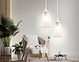 TR3534 WH/CL/FR белый/прозрачный/белый матовый E27 max 40W D120*800