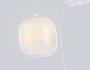 LH11096/3 WH/FR белый/белый матовый 12W 3000K D350*1505