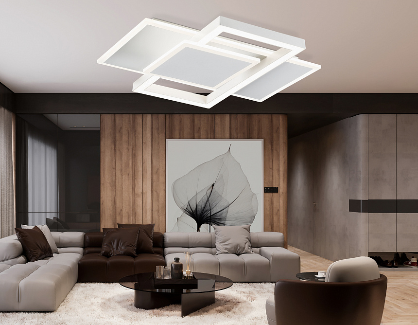 FA1021/3 WH белый 50W 3000K-6400K 380*345*75 (ПДУ ИК)