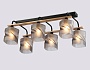 TR3033250/6 BK/WD черный/дерево E27/6 max 60W 580*340*245