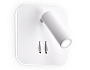 FW254 SWH белый песок LED 4200K+3000K 7W+1W 140*140*110