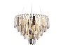 TR5256/8 SGD/CL золото/прозрачный E27*8 max 40W D500*350