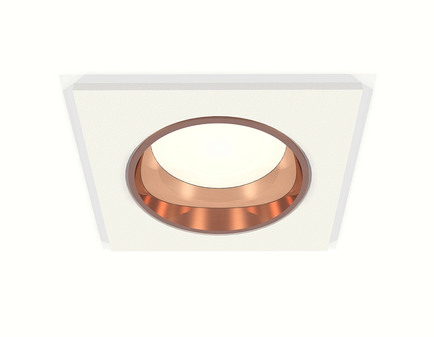 XC6520005 SWH/PPG белый песок/золото розовое полированное MR16 GU5.3 (C6520, N6114)