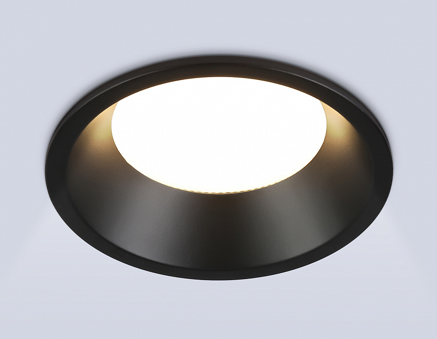 TN6759 BK черный IP44 GX53 max 15W D105*33