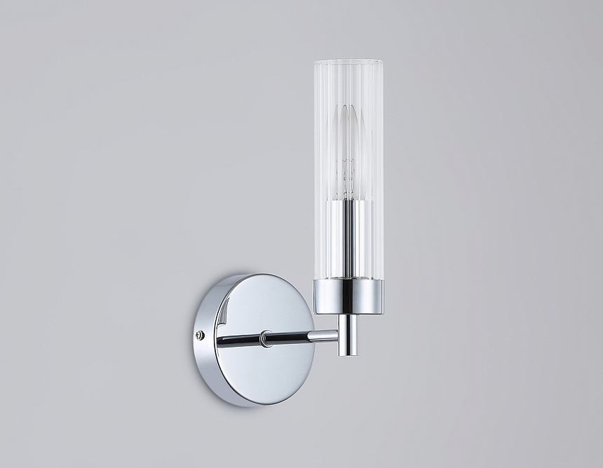 LH55154 CH/CL хром/прозрачный E14 max 40W 155*100*245