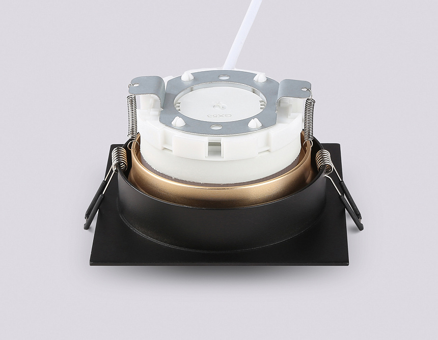 TN52340 SBK/SGD черный песок/золото песок GX53 max 12W 115*115*25