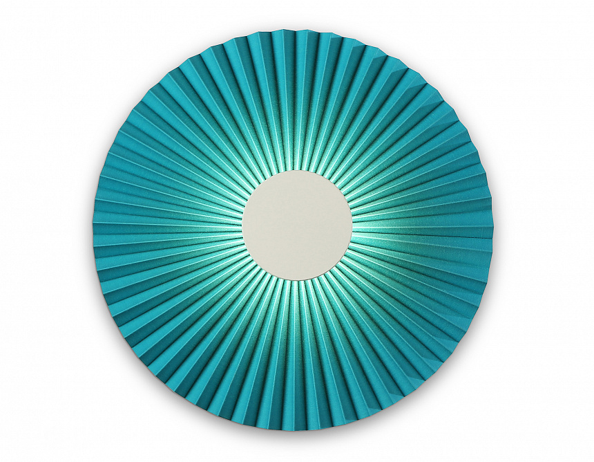 LH72651 WH/GR белый/бирюзовый 6W 3000K D300*100