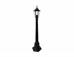 ST2037 BK/CL черный/прозрачный IP54 E27 max 40W D150*1100