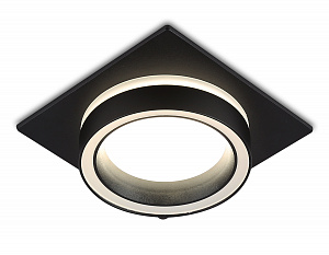 TN52422 BK/FR черный/белый матовый GX53 max 12W 105*105*45