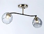 TR303008/2 SB/BK/SM  бронза/черный/дымчатый E27/2 max 40W 560*140*240