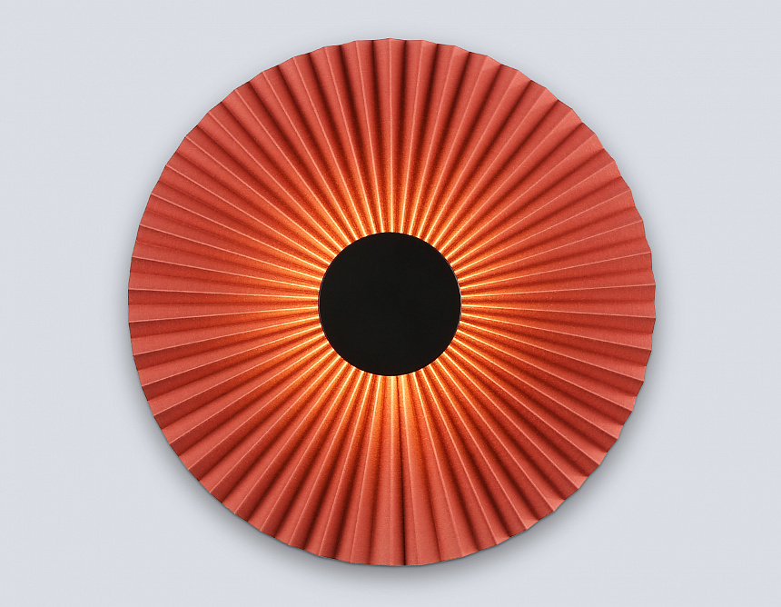 LH72653 BK/RD черный/красный 6W 3000K D300*100