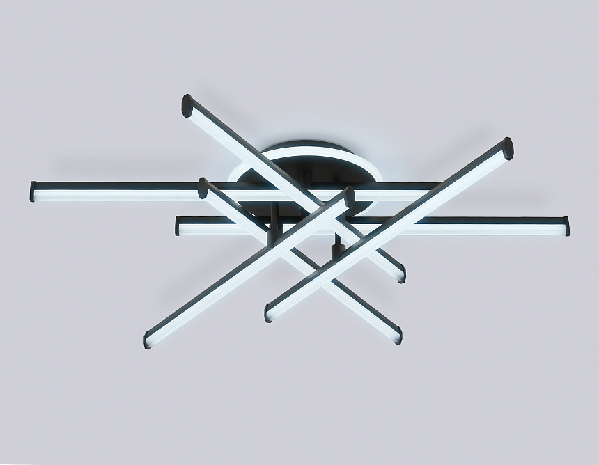 FL6252 BK черный 97W 3000K-6400K 805*760*170 (ПДУ ИК)