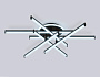 FL6252 BK черный 97W 3000K-6400K 805*760*170 (ПДУ ИК)