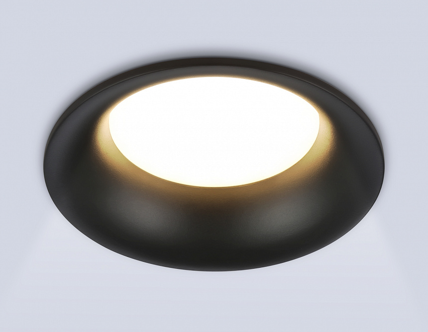 TN6754 BK черный IP44 GX53 max 15W D105*33
