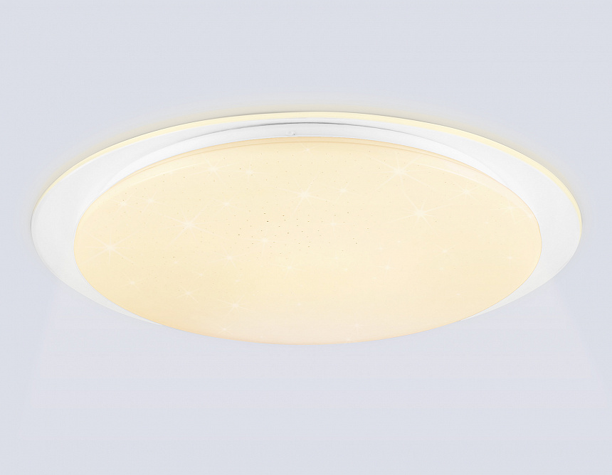 FZ780 WH белый IP20 60W 3000-6500K+RGB 570*55 (ПДУ ИК)