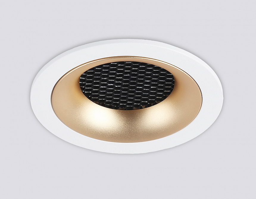 TN102723 WH/GD белый/золото GU5.3 92*92*23