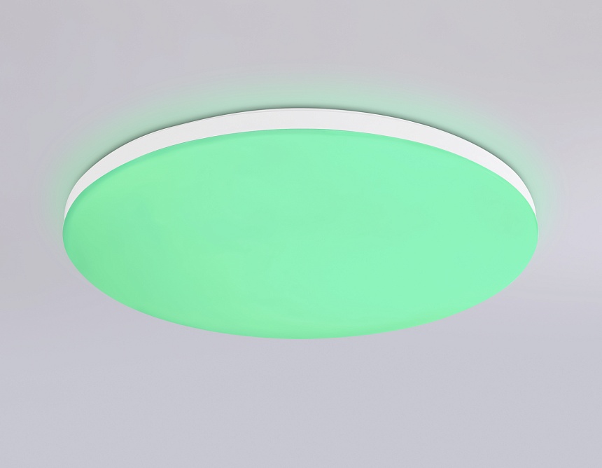 FZ2001 WH белый IP54 20W 3000K-6500K+RGB Wi-Fi Алиса/Tuya/Smart Home/Alexa D300*55 (ПДУ ИК)