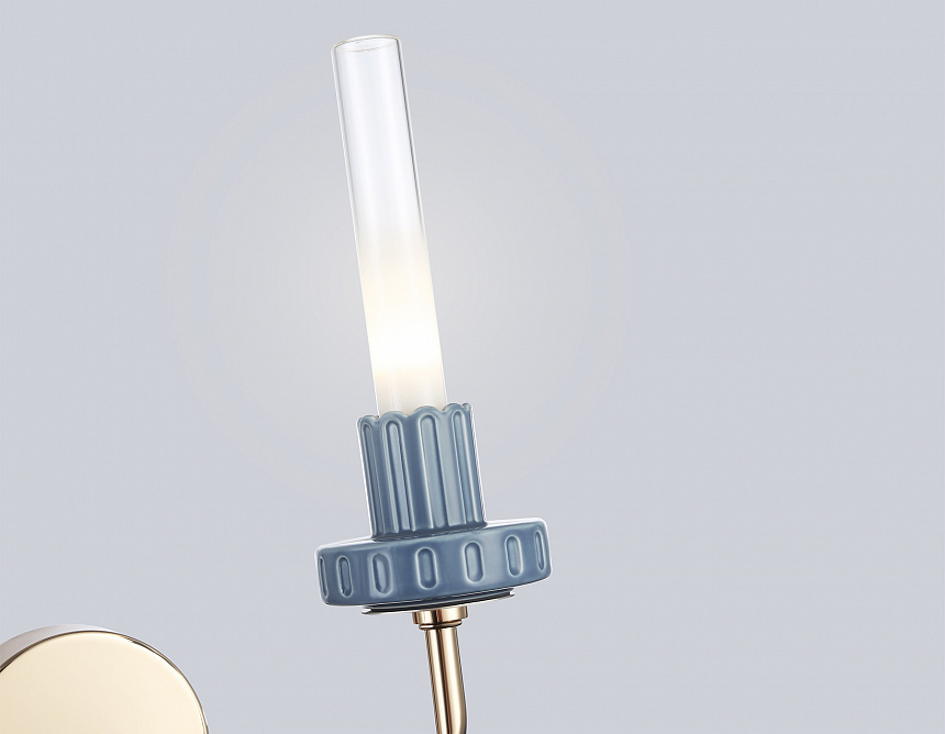 LH53130/2 GD/WH/GB золото/белый/серо-синий 4W 3000K 290*180*290