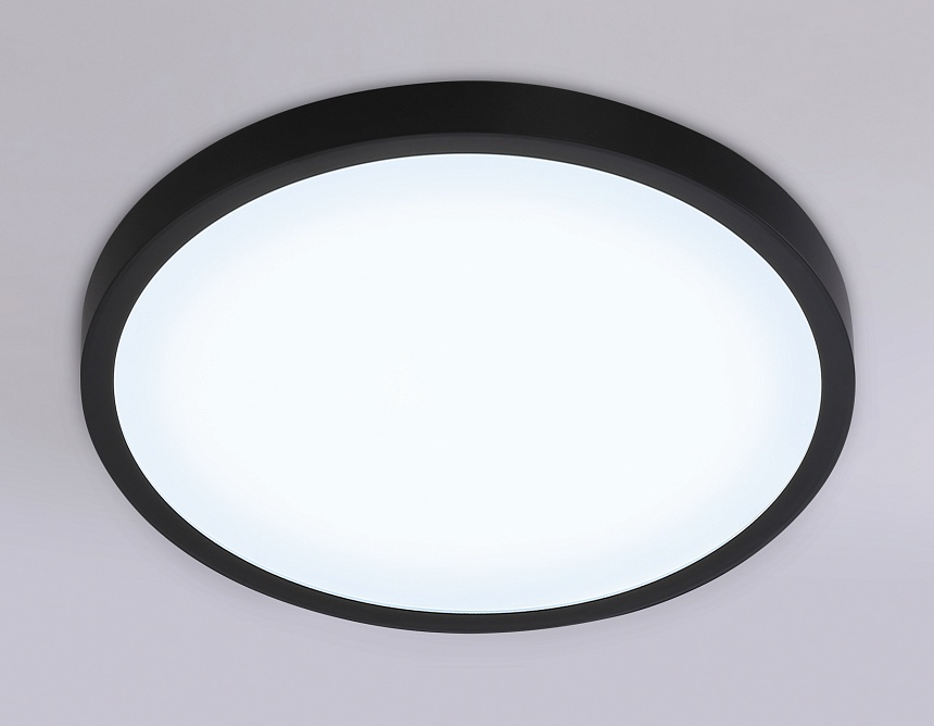 FZ1953 BK черный IP54 20W 5000K D270*15 (Без ПДУ)