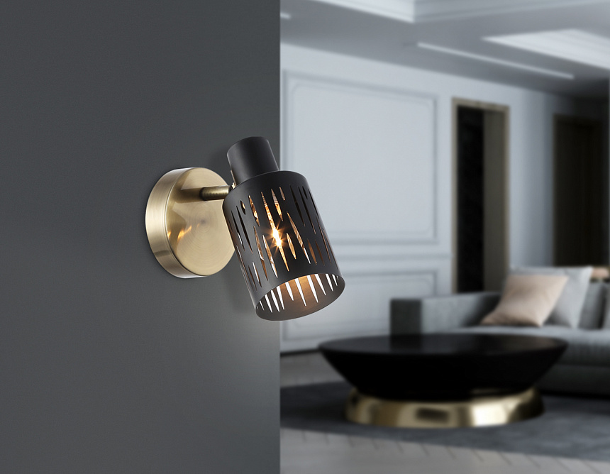 TR8667 BK/SB чёрный/бронза E14 max 60W 180*100*150