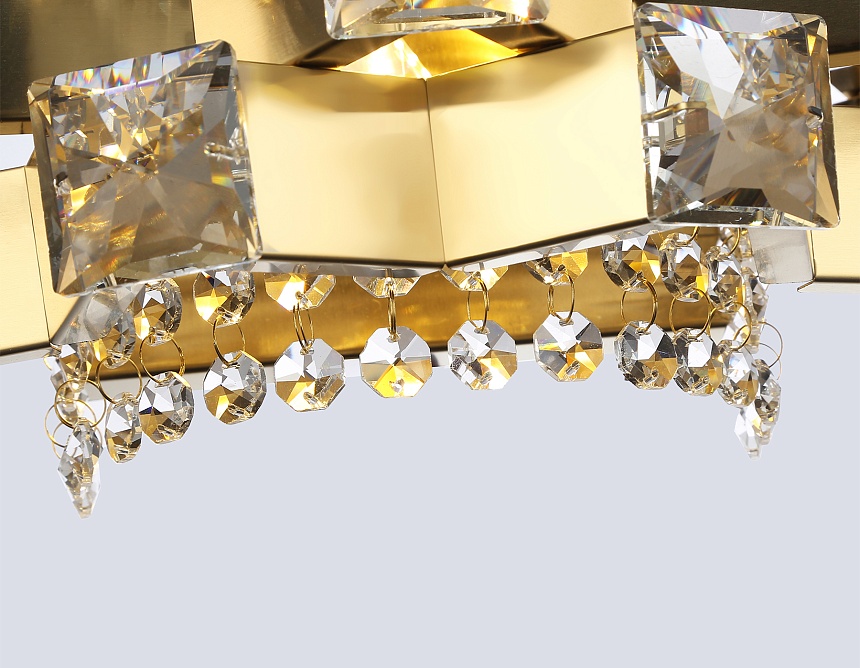 LH41014/2 BS/CL латунь/прозрачный E14*2 max 40W 300*190*270