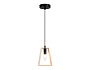 TR80497 BK/LW черный/светлое дерево E14 max 60W D150*1000
