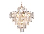 TR5233/12 SGD/CL/FR золото/прозрачный/белый матовый E27*12 max 40W D600*610