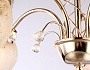 TR3189/5 GD/CL/FR золото/прозрачный/белый матовый E27/5 max 40W D600*285