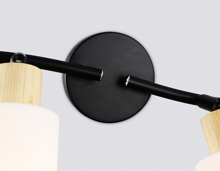 TR8723/4 BK/WD черный/дерево E14/4 max 60W 760*100*210