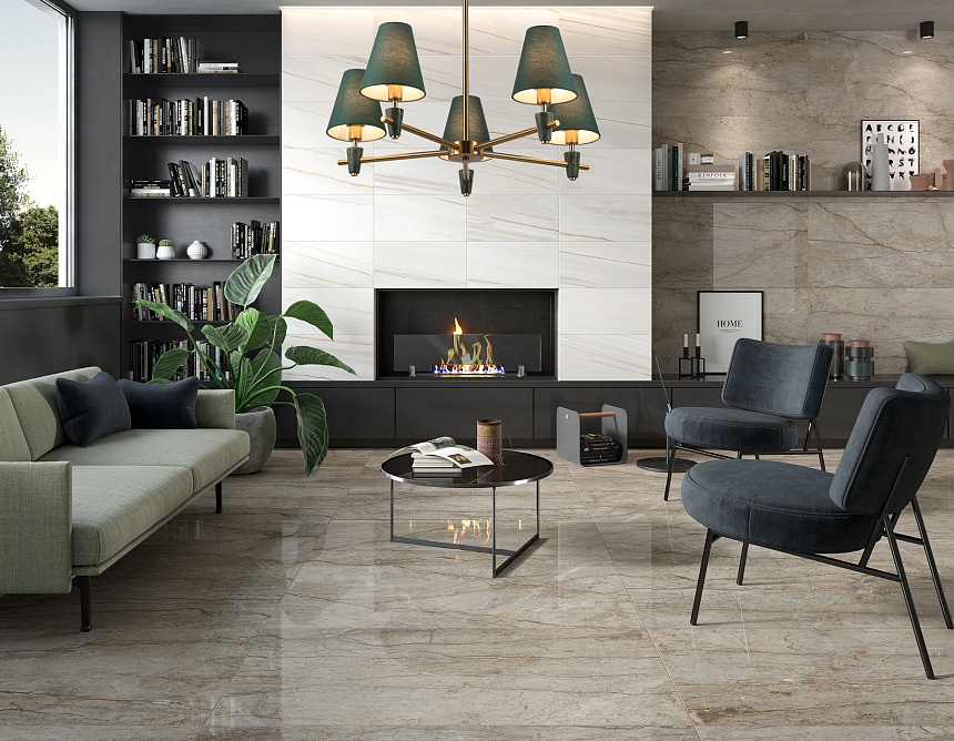 LH75051/5 BS/GN латунь/зеленый E14*5 max 40W D700*580