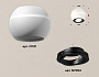 XS1101021 SWH/PBK белый песок/черный полированный MR16 GU5.3 LED 3W 4200K (C1101, N7002)