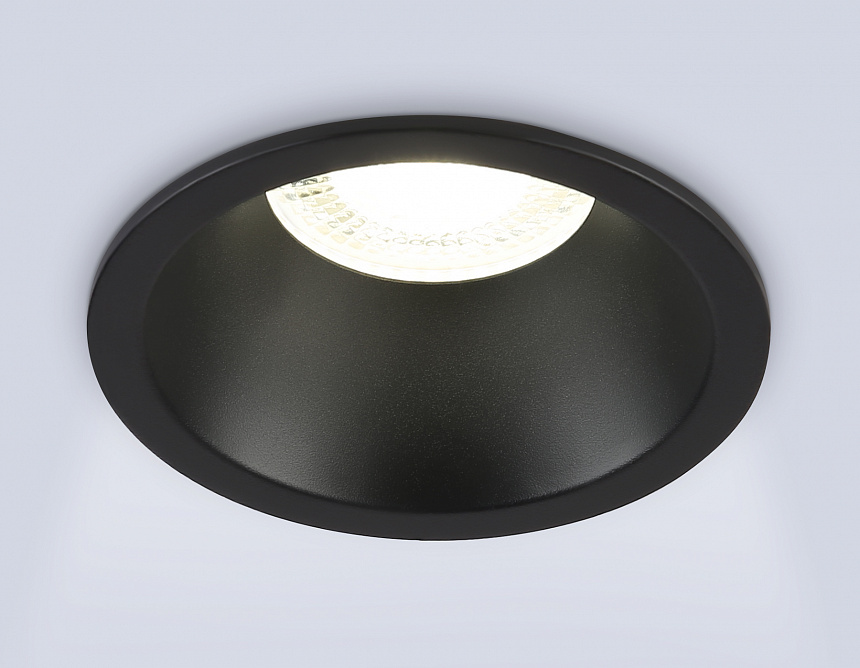 TN11313 BK черный IP44 GU5.3 D80*37