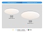 FZ417 WH белый IP20 46W 3000K-6500K+RGB D380*60 (ПДУ ИК)