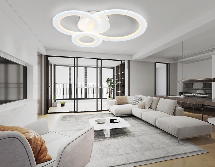 FA861 WH белый 71W 540*470*105 (ПДУ РАДИО 2.4)