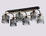 TR3033250/6 BK/WD черный/дерево E27/6 max 60W 580*340*245