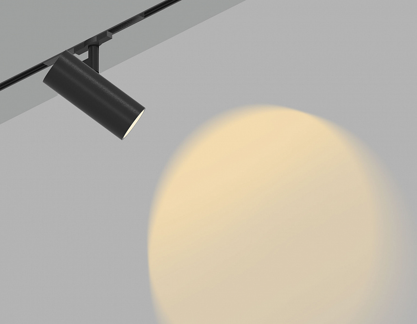 GL2301 BK черный IP20 6W 3CCT 3000/4200/6400K 48V D35*80