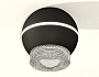 XS1102030 SBK/CL черный песок/прозрачный MR16 GU5.3 LED 3W 4200K (C1102, N7191)