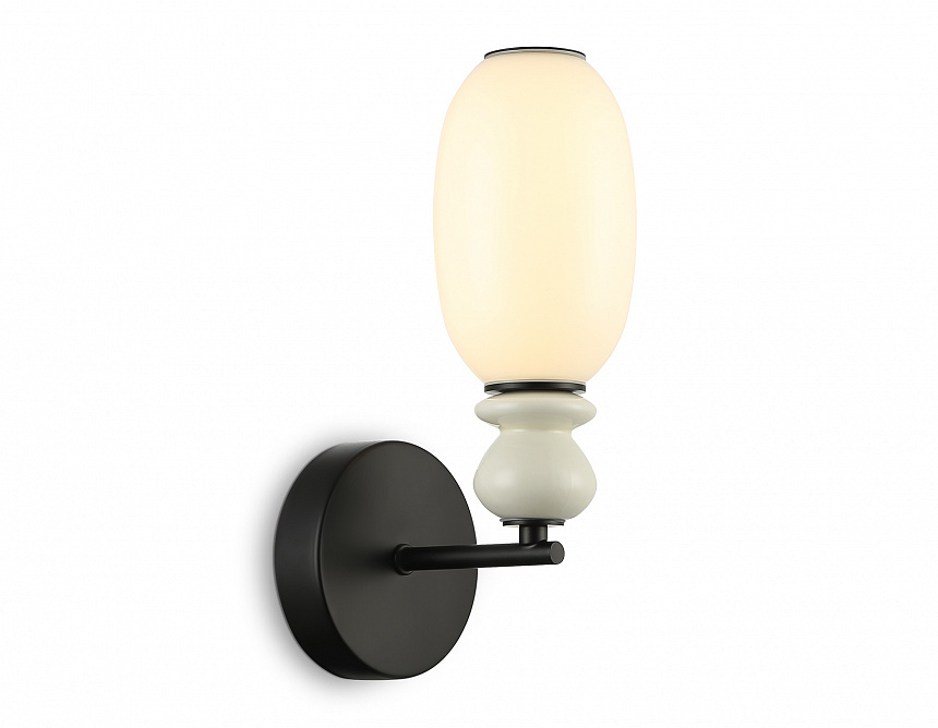 LH53148 BK/FR черный/белый 6W 3000K 100*165*310