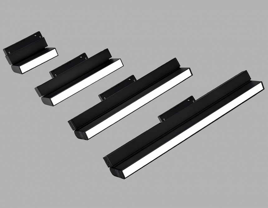 GL8095 BK черный IP20 9W 3000-6000K 220V 120° 220*25*138