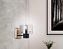 LH57045 BK/DBS/SM черный/темная латунь/дымчатый E14 max 40W 195*110*185