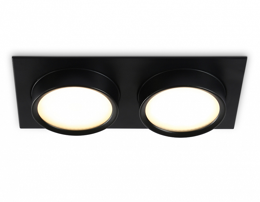 TN6743/2 BK черный IP44 GX53/2 210*110*57