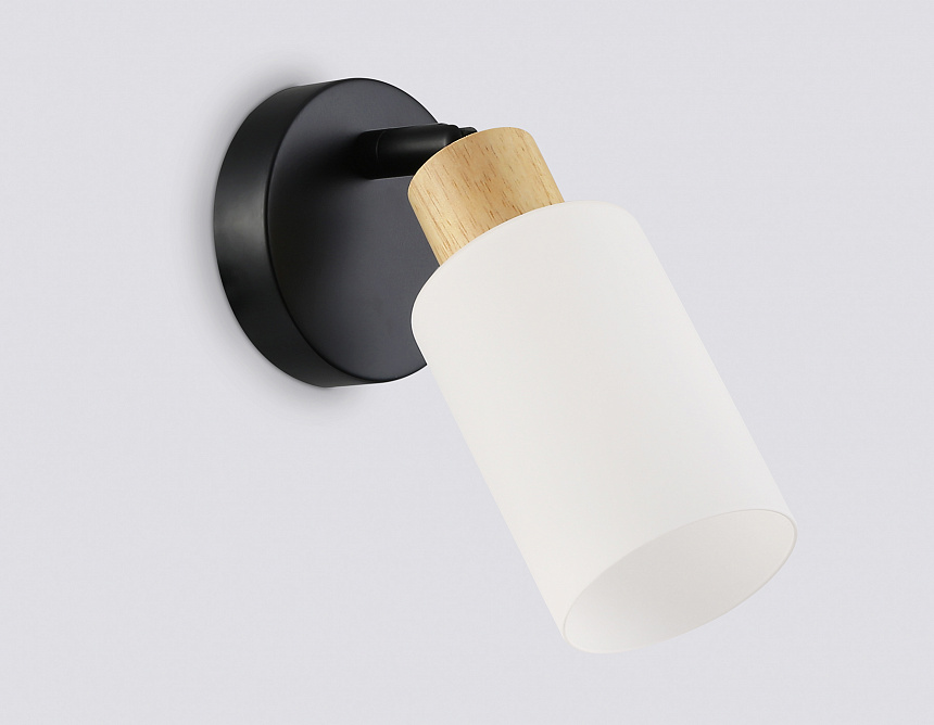 TR8720 BK/WD черный/дерево E14 max 60W 175*100*160